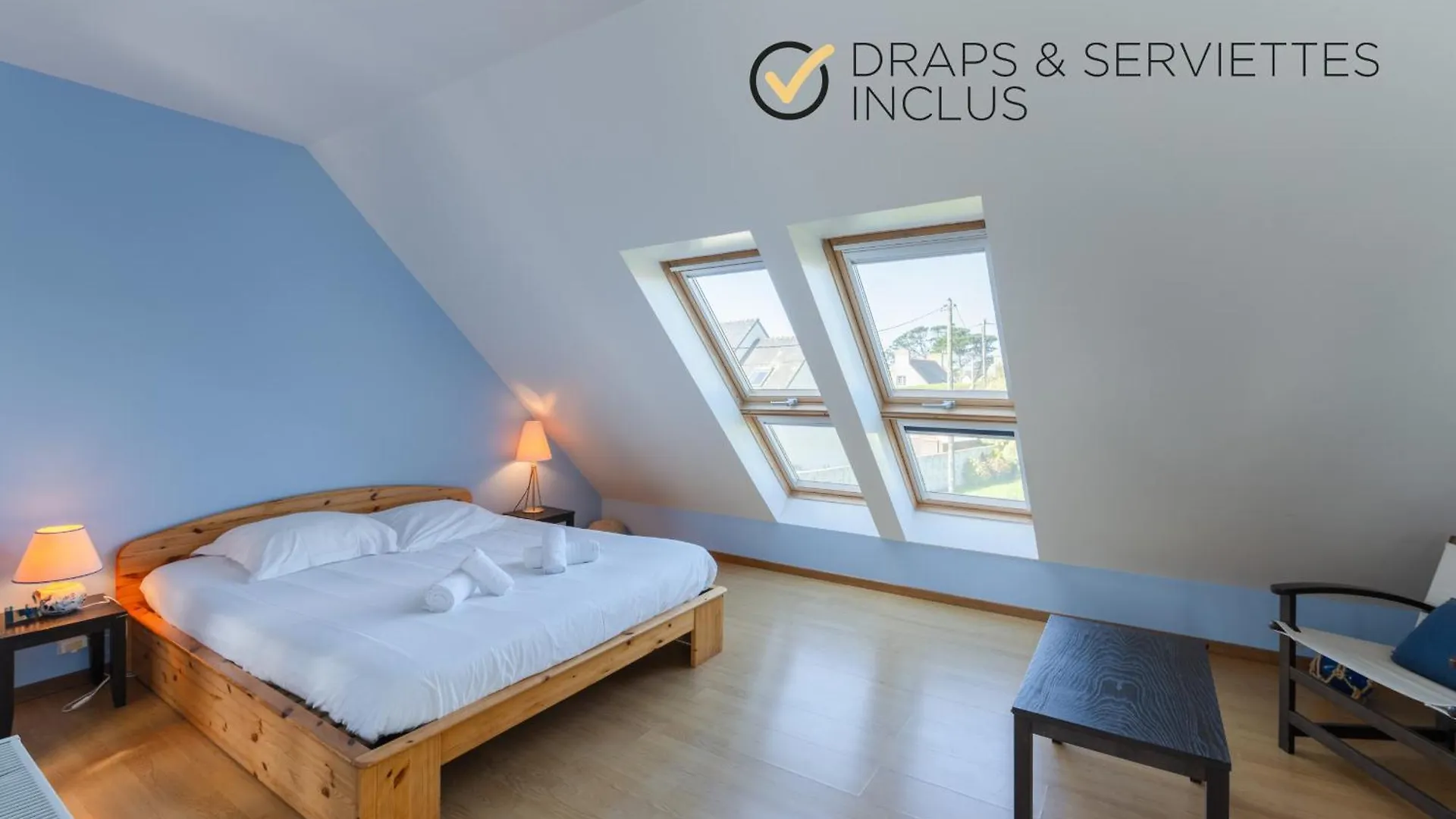 Ty Mor Bras - Maison Familiale A 2 Pas De La Plage Portsall Franciaország