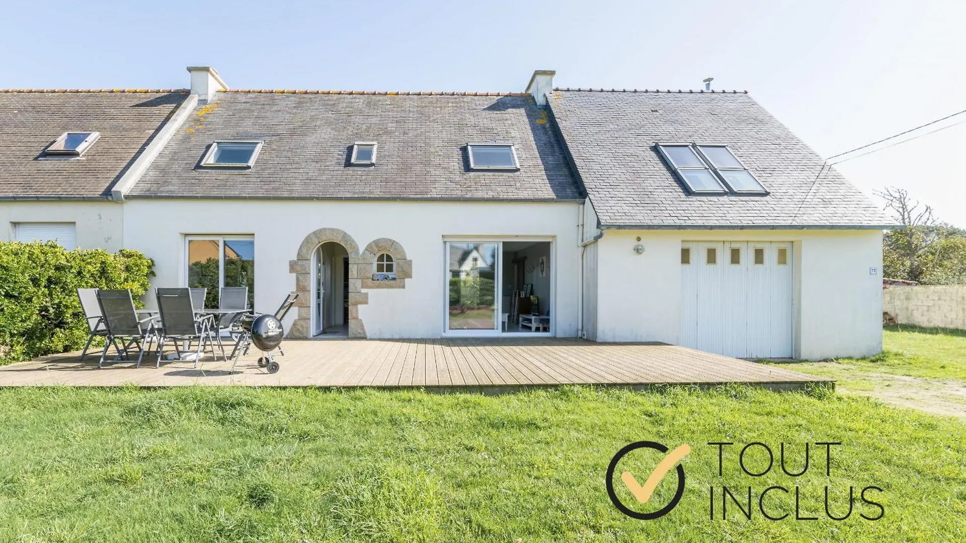 Ty Mor Bras - Maison Familiale A 2 Pas De La Plage Portsall